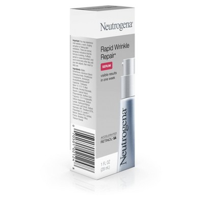 Neutrogena Rapid Wrinkle Repair Hyaluronic Acid & Retinol Serum - 1 fl oz