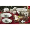 Spode Christmas Tree Luncheon Plate, Set of 4, Festive Holiday Dinnerware, Ideal for Sandwiches, Sides & Desserts, 9-Inch Porcelain Plates - 4 of 4