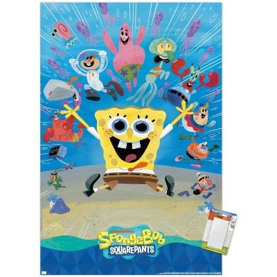 Trends International Nickelodeon Spongebob 25th - Painting Unframed Wall Poster Prints