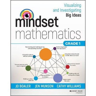 Mindset Mathematics: Visualizing and Investigating Big Ideas, Grade 1 - by  Jo Boaler & Jen Munson & Cathy Williams (Paperback)