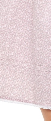 white floral on mauve