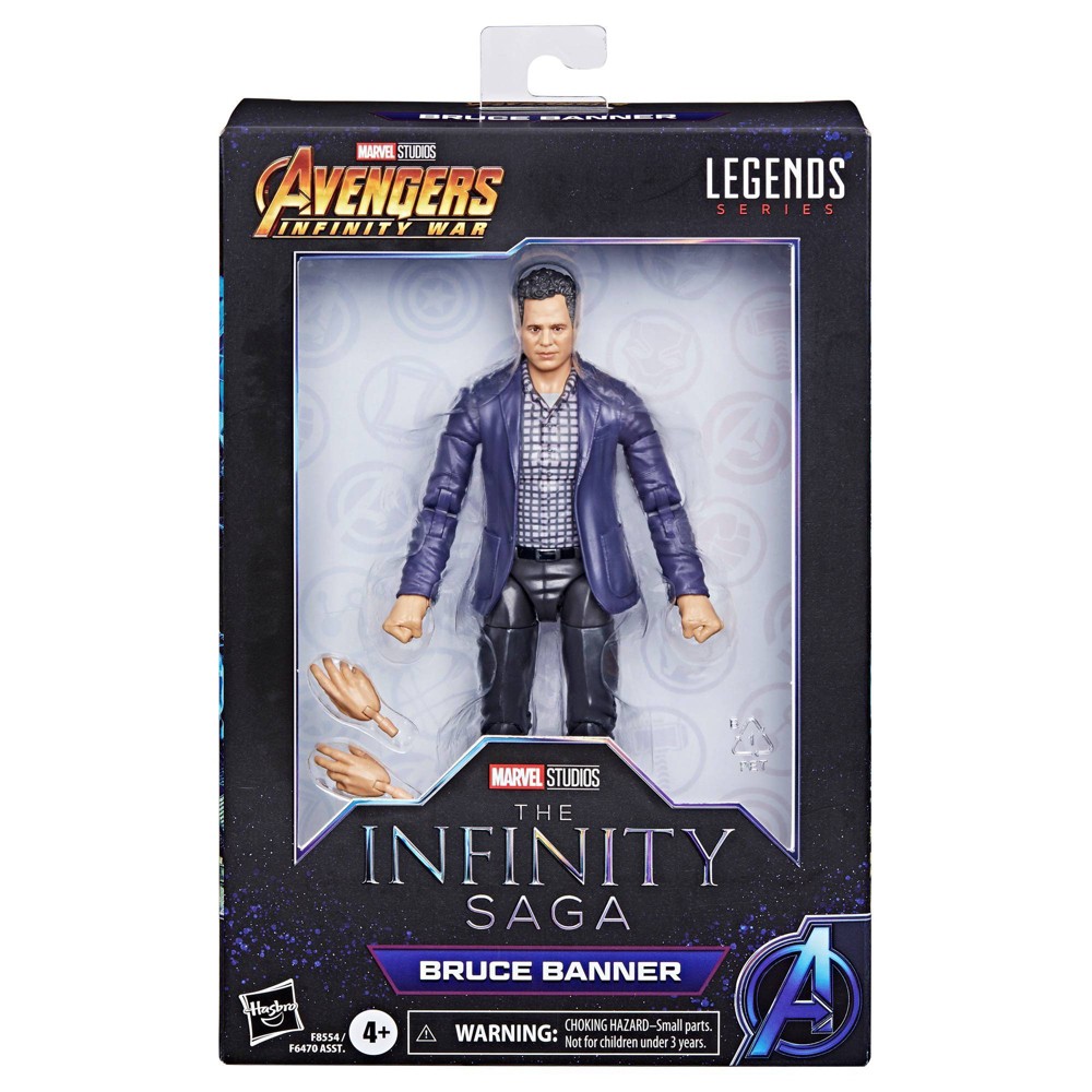 Hasbro Marvel Legends Infinity Saga Bruce Banner 6" Action Figure - Image 2