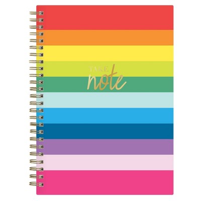 Undated Academic Planner Matte Notes 5.75&#34;x8.5&#34; Classic Rainbow - The Home Edit for Day Designer