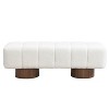 Dexmalle Upholstered Dining Bench with 300 lbs Weight Capacity - 4 of 4