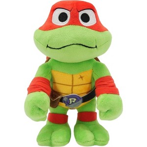 Mattel Teenage Mutant Ninja Turtles: Mutant Mayhem Leonardo, Michelangelo, Donatello & Raphael Soft Plush Toy, 8 Inch - Collect Them All!!! - 1 of 4