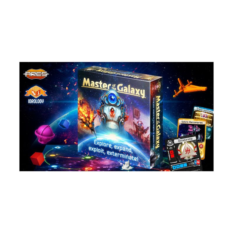 Master of the Galaxy (Kickstarter Edition) Board Game, 1 of 2