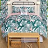 Palm Floral Accent Pillow - 2 of 4