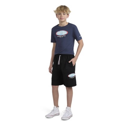 Converse® Boys' Short Sleeve Graphic T-Shirt - Navy Blue