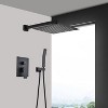 ONWITH 12" Rain Shower Head Systems Wall Mounted Shower On-Site - 2 of 4