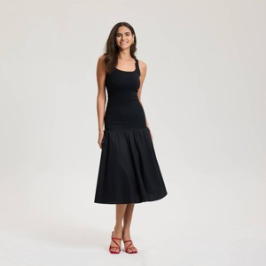 Women's Drop Waist Knit Maxi Dress - A New Day™ - 1 of 3