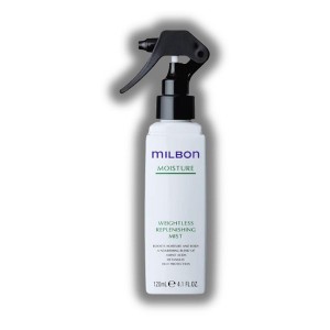 Milbon Moisture Weightless Replenishing Mist | Moisturize dry, brittle hair | This amino-acid packed mist - (4.1 oz) - 1 of 2