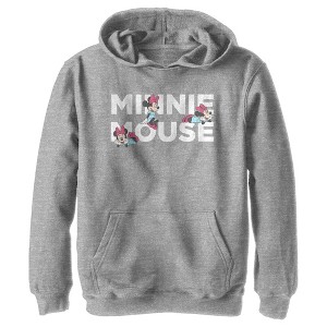 Boy's Disney Playful Minnie Pull Over Hoodie - 1 of 4