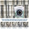 Farmhouse Plaid Area Rugs for Living Room Bedroom, Low Pile Non-Slip Modern Soft Faux Wool Carpet - 4 of 4