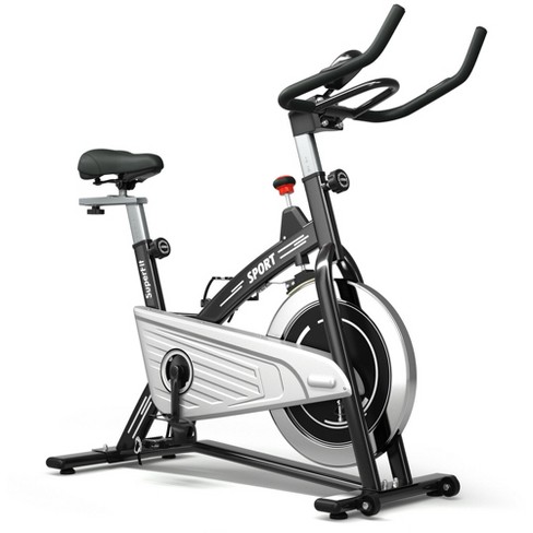 Costway 30lbs Stationary Training Bike Exercising Bicycle W