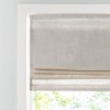 Gracie Mills Eulalie Cordless Lightweight Linen Blend Roman Shade - 2 of 4