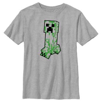 Boy's Minecraft Creeper Creepin' Large T-Shirt