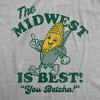 Mens Funny T Shirts The Midwest Is Best Sarcastic Western Graphic Tee For Men - Crazy Dog Men's T Shirt - 2 of 4