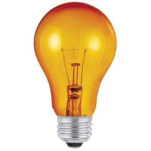 Westinghouse 25 W A19 A-Line Incandescent Bulb E26 (Medium) Amber 1 pk - 1 of 1