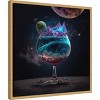 Amanti Art Planetary Beverage by Jake Fouracre Canvas Wall Art Print Framed - 2 of 4