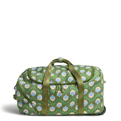 Vera Bradley Women's Outlet Lighten Up Wheeled Carry-On Suitcase