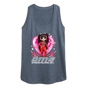 Women's - LOL Surprise! - Spicy Babe Graphic Racerback Tank - 1 of 4