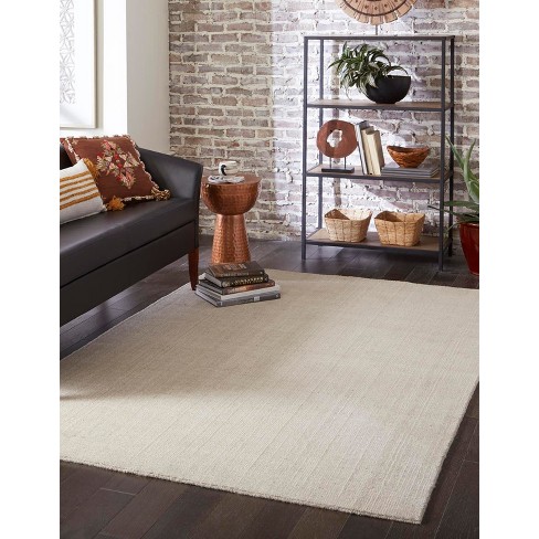 Henllan Cream Cotton Rug - Clearance