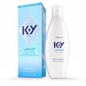 K-Y Liquid Personal Liquid Lube - 4.5 fl oz - 1 of 4
