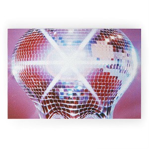 Samantha Hearn Melting Disco Ball Welcome Mat - society6 - 1 of 3