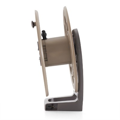 Suncast 125' Wall-Mounted Brown Resin Garden Hose Reel