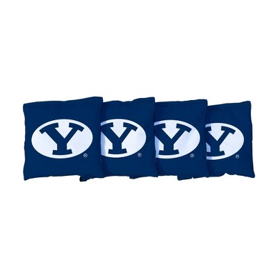 NCAA BYU Cougars Corn-Filled Cornhole Bags Royal Blue - 4pk