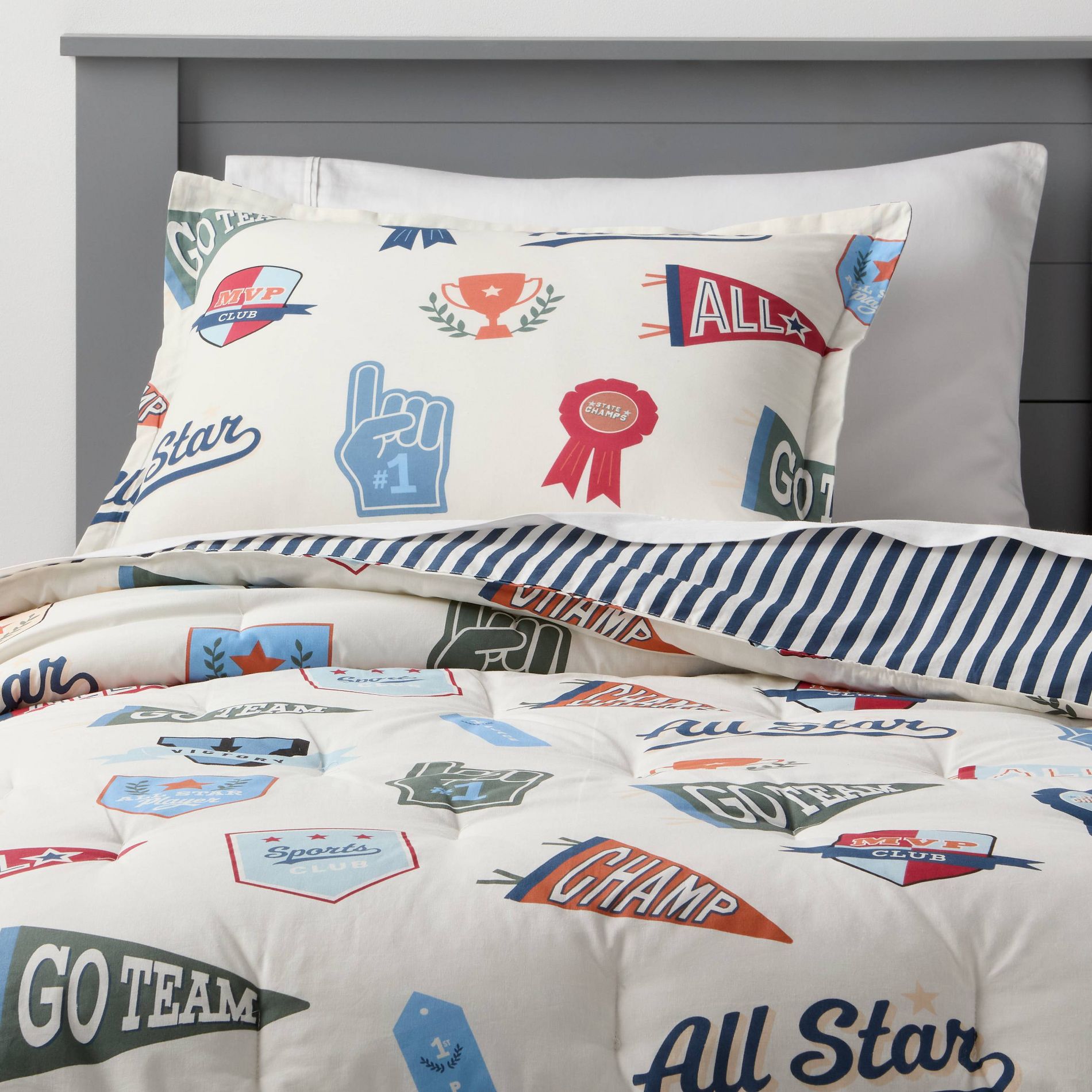 All Star Sports Kids' Comforter Bedding Set - Pillowfort™