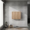 12" Bathroom Side Cabinet, 2-Soft Close Doors, Float Mounting Design - 2 of 4