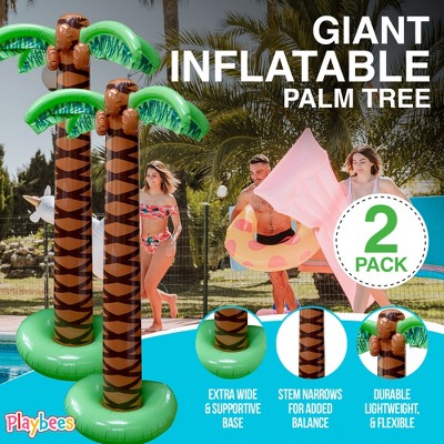 Giant 6-Foot Inflatable Palm Trees for Tropical Decor
