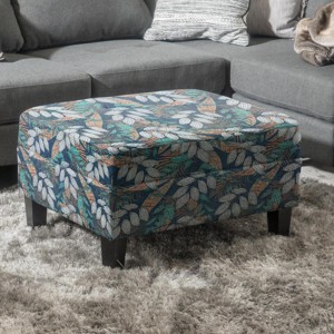 Contemporary Tufted Storage Ottoman with Hidden Compartment and Soft-Close Hinges for Living Room -3irtyhousy - 1 of 4
