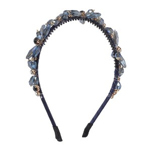 Unique Bargains Women's Faux Crystal Rhinestones Headband 1 Pc - 1 of 4
