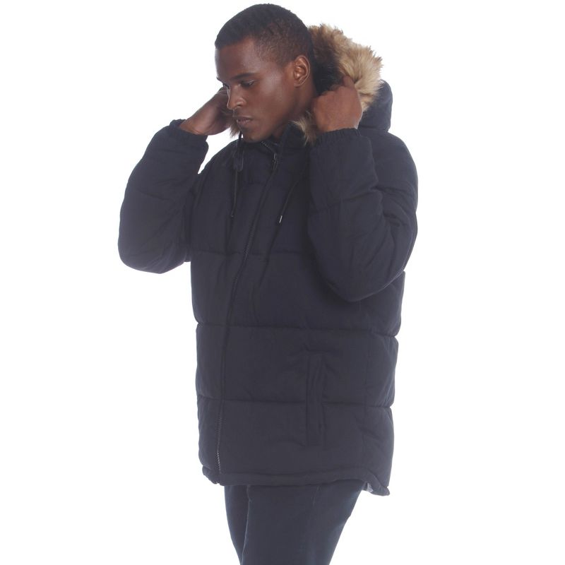 Members Only Mens Cotton Puffer Jacket, 3 of 5