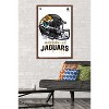 Trends International NFL Jacksonville Jaguars - Drip Helmet 20 Framed Wall Poster Prints - 2 of 4
