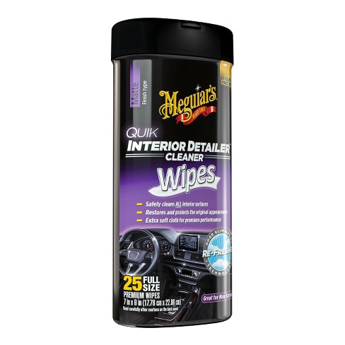 meguiars wipes detailer 25ct meguiar quik