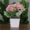 Unique Bargains Artificial Plants Chrysanthemum Plastic 2.95"x2.95"x7.87" 1 Pcs - 2 of 4