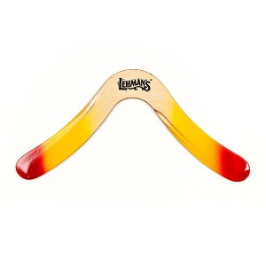 Sturdy Wooden Handcrafted Boomerang, with Flight Instructions, Right Hand Design Flies up to 35 Yards - 1 of 2