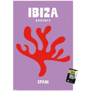 Trends International Reinders: Destinations - Destination Ibiza Unframed Wall Poster Prints - 1 of 4