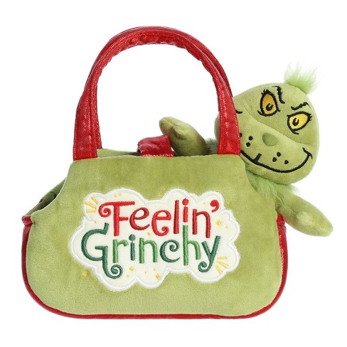 Aurora Small Fancy Pals Feeling Grinchy Dr. Seuss Whimsical Stuffed Animal Green 8" - image 1 of 4