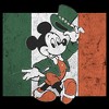 Girl's Mickey & Friends Distressed Luck Crop T-Shirt - 2 of 3