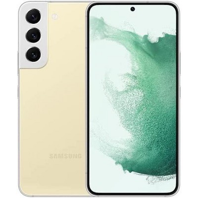 Manufacturer Refurbished Samsung Galaxy S22 5G S901U (Fully Unlocked) 256GB Cream (Grade A)
