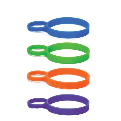 Klean Kanteen Pint Ring 4pk - Purple/Orange/Blue