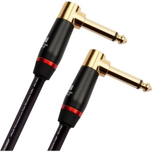 Monster Cable Prolink Bass Instrument Cable Right Angle to Right Angle 8 in. Black - 1 of 4