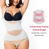 NEBILITY Shapewear for Women Tummy Control Bodysuit Faja Body Shaper Waist Trainer Snatched Corset Body Suit - 3 of 4