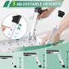 Itopfox Adjustable Folding Step Stool for Adults, Heavy Duty Metal Step Stool for Kids & Seniors, Foldable for RV, Portable Stepping Stool for Dorm - 2 of 4