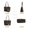 Signare USA Morning Garden Black Shoulder Tote Bag - 2 of 4
