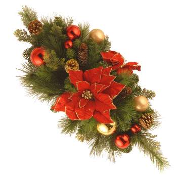 National Tree Company 30in. Decorative Collection Home for the Holidays Centerpiece